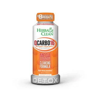 Herbal Clean Qcarbo 16 OZ Orange