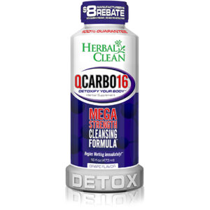 Herbal Clean Qcarbo 16 OZ Grape